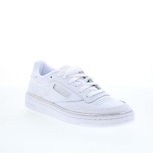 Reebok Club C 85 'White Metallic Band' Sneakers NWOT